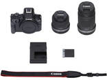 Canon EOS R50 Mirrorless Camera with 18-45mm and 55-210mm Lenses (Black) - photo 1