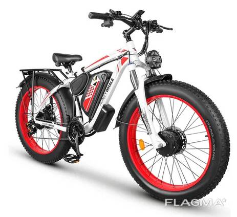 Honeywhale Bk08 Electric Bicycle for Adults, 1050w *2 Honey Whale Electric Bicycle with 21