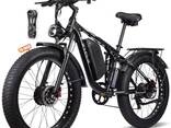 Ready-to-ship adult electric bicycle, 5000W dual peak motors, 52V 32Ah battery - фото 1