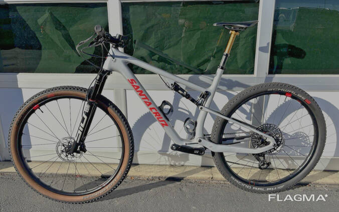 Santa Cruz Blur CC SL XX AXS RSV / Quarz Power Meter / 2024 XL Silver