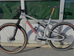 Santa Cruz Blur CC SL XX AXS RSV / Quarz Power Meter / 2024 XL Silver