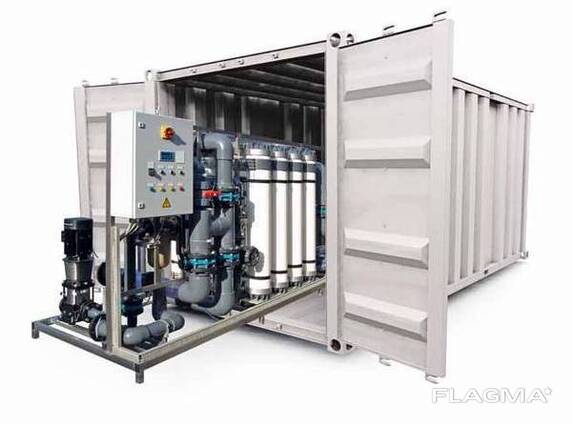 Sistemas modulares de tratamento de água em contêineres